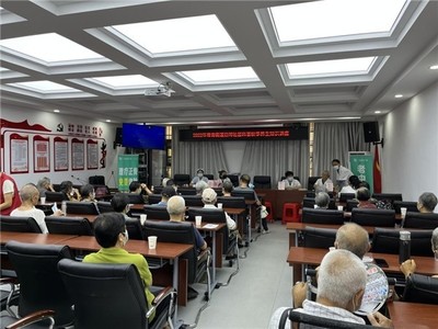 沿河社區舉辦秋季養生科普講座，醫療設備租賃服務惠及居民健康